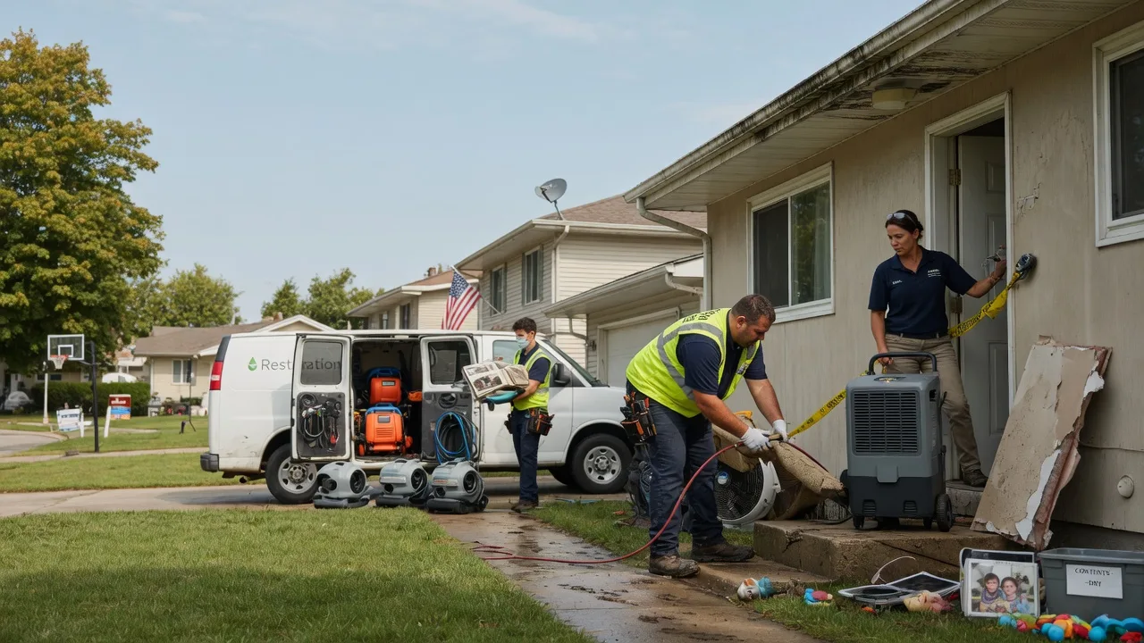 Water Damage Restoration in Mullins, SC near me